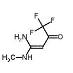 CAS 登录号：128648-80-6， (3E)-4-氨基-1,1,1-三氟-4-(甲基氨基)-3-丁烯-2-酮