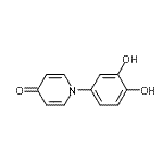 CAS 登录号：128670-33-7， 1-(3,4-二羟基苯基)-4(1H)-吡啶酮
