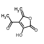 CAS 登录号：128732-15-0， 4-乙酰基-3-羟基-5-亚甲基-2(5H)-呋喃酮