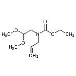 CAS 登录号：128740-02-3， 乙基烯丙基(2,2-二甲氧基乙基)氨基甲酸酯