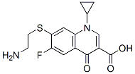 CAS 登录号：128751-33-7， 7-(2-氨基乙基硫基)-1-环丙基-6-氟-4-氧代喹啉-3-羧酸