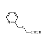 CAS#: 128813-27-4, 2-(Prop-2-Ynoxymethyl)Pyridine