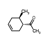 CAS 登录号：128822-05-9， 1-[(1R,6R)-6-甲基-3-环己烯-1-基]乙酮