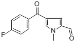 CAS 登录号：128843-61-8， 4-(4-氟苯甲酰)-1-甲基-1H-吡咯-2-甲醛