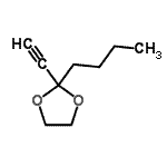 CAS#: 128957-79-9, 2-Butyl-2-Ethynyl-1,3-Dioxolane
