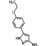 CAS 登录号：129117-13-1， 5-(4-乙氧基苯基)-1H-吡唑-3-胺