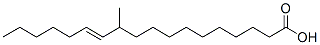 CAS 登录号：129177-01-1， (E)-11-甲基十八碳-12-烯酸