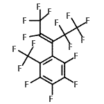 CAS#: 129246-68-0, 1,2,3,4-Tetrafluoro-5-[(2E)-1,1,1,2,4,4,5,5,5-Nonafluoro-2-Penten-3-Yl]-6-(Trifluoromethyl)Benzene