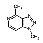 CAS 登录号：129303-83-9， 1,4-二甲基-1H-[1,2,3]三唑并[4,5-c]吡啶