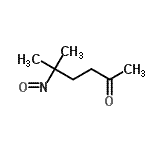 CAS 登录号：129354-55-8， 5-甲基-5-亚硝基-2-己酮