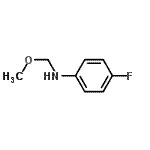 CAS#: 129367-43-7, 4-Fluoro-N-(Methoxymethyl)Aniline