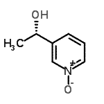 CAS 登录号：129547-86-0， (1S)-1-(1-氧代-3-吡啶基)乙醇