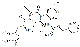 CAS#: 129594-05-4, (2S)-4-Amino-2-[[(2S)-2-[[(2S)-3-(1H-Indol-3-Yl)-2-[(2-Methylpropan-2-Yl)Oxycarbonylamino]Propanoyl]Amino]-5-(Phenylmethoxycarbonylamino)Pentanoyl]Amino]-4-Oxobutanoic Acid