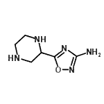 CAS#: 129594-95-2, 5-(2-Piperazinyl)-1,2,4-Oxadiazol-3-Amine