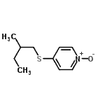 CAS#: 129598-86-3, 4-[(2-Methylbutyl)Sulfanyl]Pyridine 1-Oxide