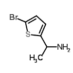 CAS#: 129605-38-5, 1-(5-Bromo-2-Thienyl)Ethanamine