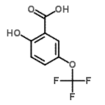 CAS#: 129644-57-1, 2-Hydroxy-5-(Trifluoromethoxy)Benzoic Acid