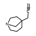CAS#: 129656-19-5, 1-Azabicyclo[3.2.1]Oct-5-Ylacetonitrile
