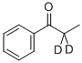 CAS 登录号：129848-87-9， 1-苯基-1-丙酮-2,2-D2