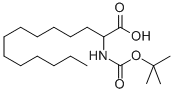 CAS 登录号：129850-62-0， 2-[[(1,1-二甲基乙氧基)羰基]氨基]-十四烷酸