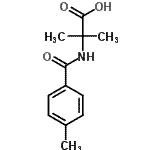 CAS 登录号：129973-03-1， 2-甲基-N-(4-甲基苯甲酰)丙氨酸
