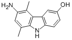 CAS 登录号：130005-62-8， 6-氨基-5,8-二甲基-9H-咔唑-3-醇