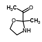 CAS#: 130028-27-2, 1-(2-Methyl-1,3-Oxazolidin-2-Yl)Ethanone