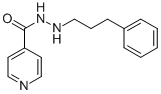 CAS 登录号：13012-71-0， N'-(3-苯基丙基)-4-吡啶甲酰肼