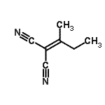 CAS 登录号：13017-50-0， 2-丁烷亚基丙二腈