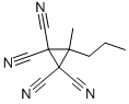 CAS 登录号：13017-69-1， 3-甲基-3-丙基-环丙烷-1,1,2,2-四甲腈
