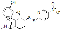 CAS#: 130178-43-7, 6-(5'-Nitro-2'-pyridyldithio)deoxydihydromorphine