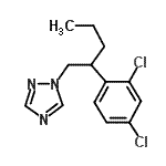 CAS#: 1302-59-6, 1-[2-(2,4-Dichlorophenyl)Pentyl]-1H-1,2,4-Triazole