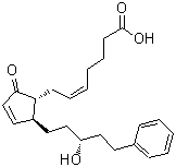 CAS#: 130209-80-2, (5Z)-7-{(1R,2S)-2-[(3R)-3-Hydroxy-5-Phenylpentyl]-5-Oxo-3-Cyclopenten-1-Yl}-5-Heptenoic Acid