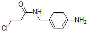 CAS 登录号：130349-18-7， N-[(4-氨基苯基)甲基]-3-氯丙酰胺