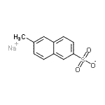 CAS 登录号：13035-04-6， 钠6-甲基-2-萘磺酸酯