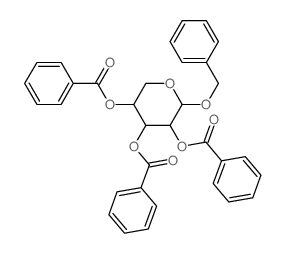 CAS 登录号：13035-46-6， 苄基beta-D-核吡喃糖苷三苯甲酸酯