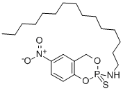 CAS#: 130365-35-4, 6-Nitro-N-pentadecyl-4H-1,3,2-benzodioxaphosphorin-2-amine 2-sulfide