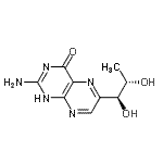 CAS 登录号：13039-82-2， 2-氨基-6-[(1S,2S)-1,2-二羟基丙基]-4(1H)-蝶啶酮