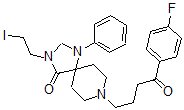 CAS 登录号：130482-21-2， 8-[4-(4-氟苯基)-4-氧代丁基]-3-(2-碘乙基)-1-苯基-1,3,8-三氮杂螺[4.5]癸烷-4-酮