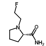 CAS 登录号：130485-84-6， 1-(2-氟乙基)-L-脯氨酰胺