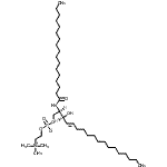 CAS 登录号：13053-57-1， (2R,3S,4E)-2-(十七碳酰氨基)-3-羟基-4-十八碳烯-1-基2-(三甲基铵基)乙基磷酸酯