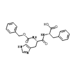 CAS#: 13053-69-5, N-[(Benzyloxy)Carbonyl]-L-Histidyl-L-Phenylalanine