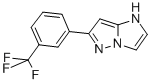 CAS#: 130598-75-3, 6-[3-(Trifluoromethyl)Phenyl]-5H-Pyrazolo[1,5-a]Imidazole