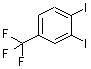CAS 登录号：130656-70-1， 1,2-二碘-4-(三氟甲基)苯