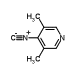 CAS 登录号：130670-82-5， 4-异氰基-3,5-二甲基吡啶