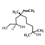 CAS#: 130703-28-5, (2R,4R)-4,8-Dimethyl-4-Vinyl-1,2,8-Nonanetriol