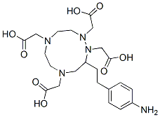 CAS#: 130707-75-4, 4-(4-Aminophenyl)-2-[4,7,10-Tris(Carboxymethyl)-1,4,7,10-Tetrazacyclododec-1-Yl]Butanoic Acid