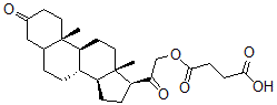 CAS#: 13073-36-4, 3,20-Dioxopregnan-21-ol Succinate