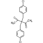 CAS 登录号：130745-77-6， 3,3-二(4-氯苄基)-2,4-戊烷二酮