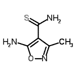 CAS#: 130783-67-4, 5-Amino-3-Methyl-1,2-Oxazole-4-Carbothioamide